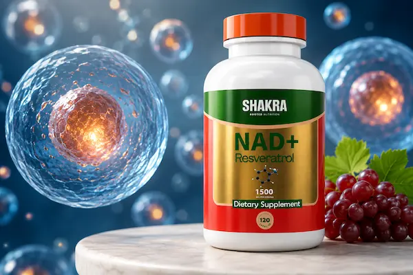 ¿Cómo actúan el NAD+ y el Resveratrol en el organismo?