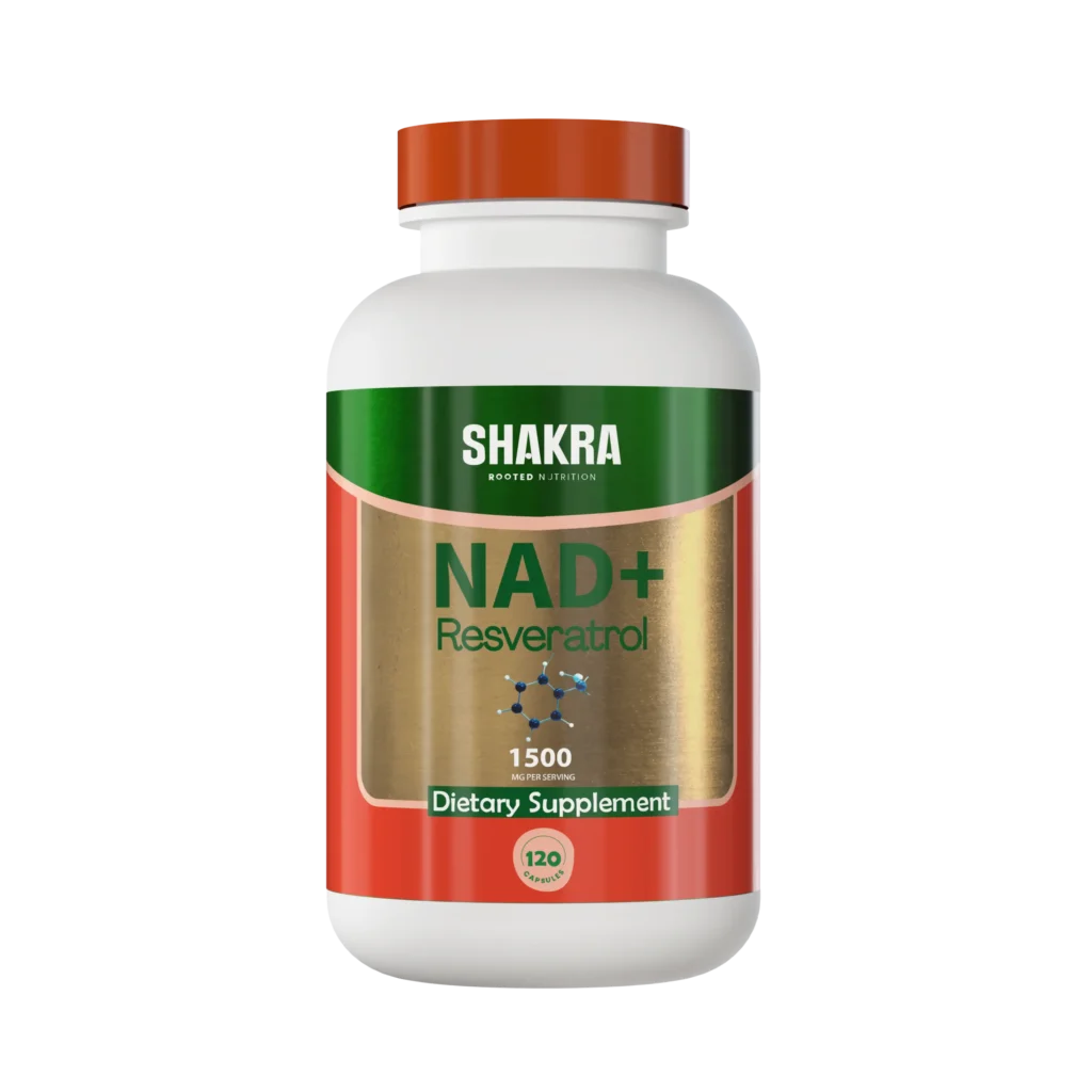 Nad con Resveratrol 1500mg - 120 cápsulas