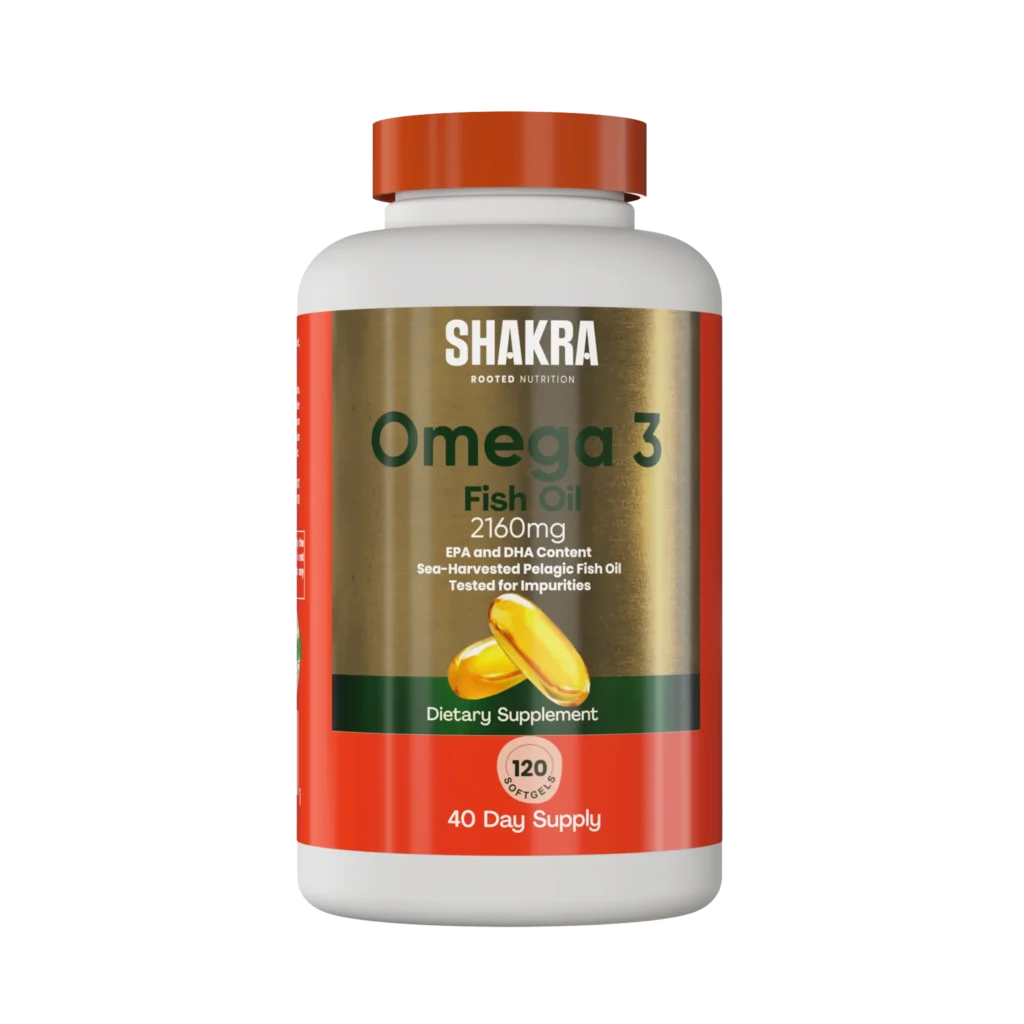 Omega 3 Fish Oil 2160 mg - 120 cápsulas