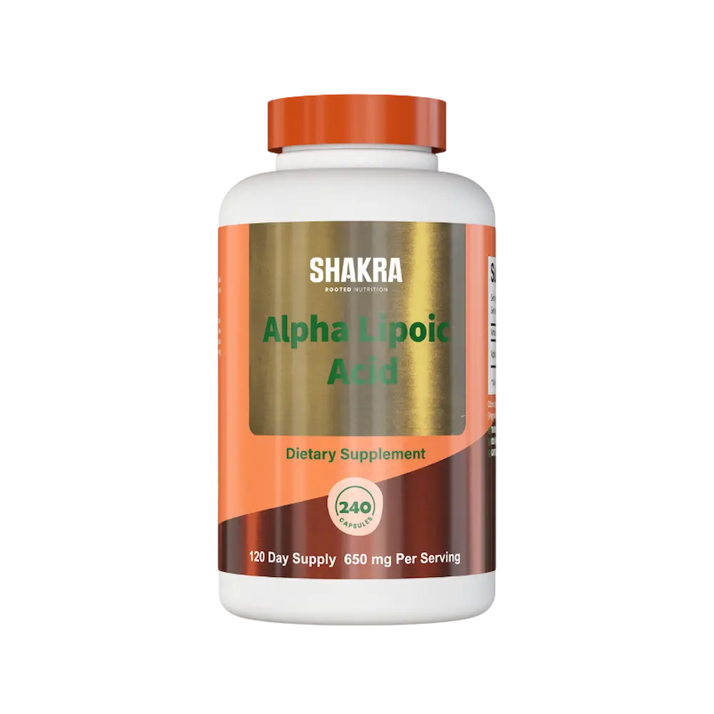 Acido Alfa Lipoico 650 mg 240 Capsulas