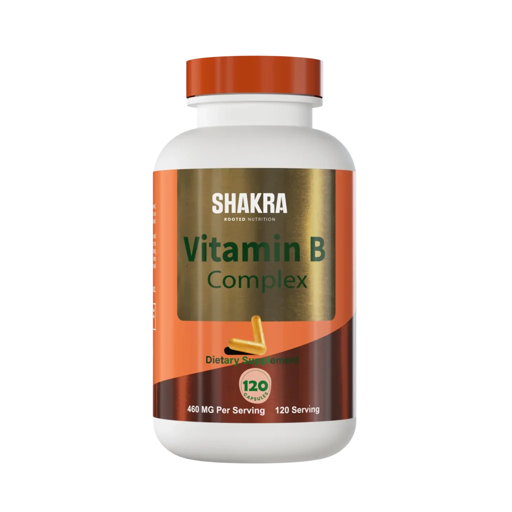 Complejo de vitamina B - 120 cápsulas