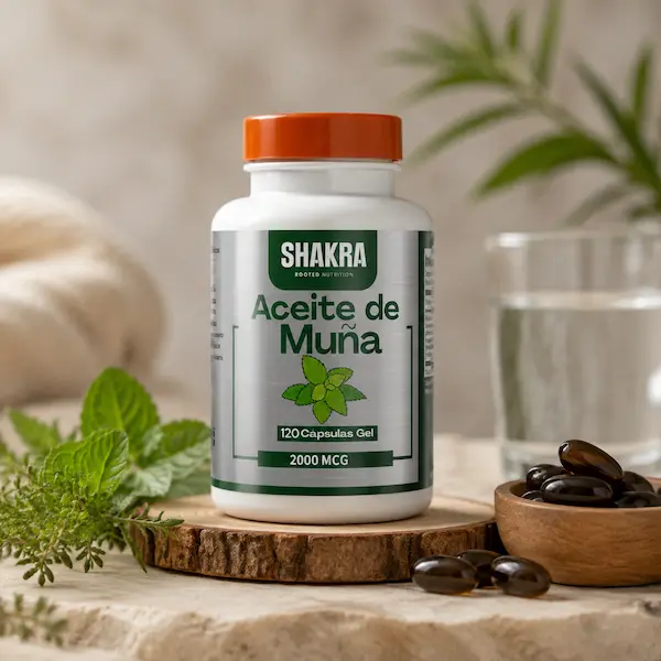 Preguntas frecuentes sobre Aceite de Muña 120 cápsulas gel