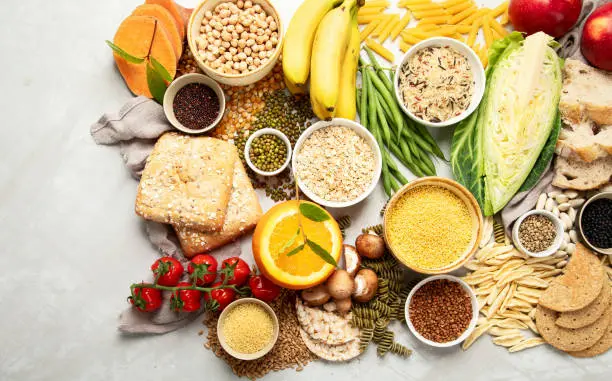 Lista de alimentos con carbohidratos saludables