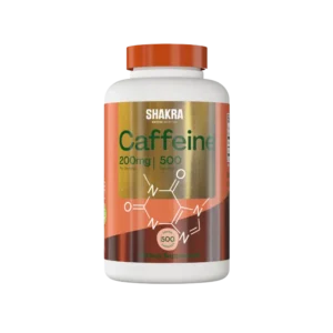 Cafeína 200mg 500 cápsulas