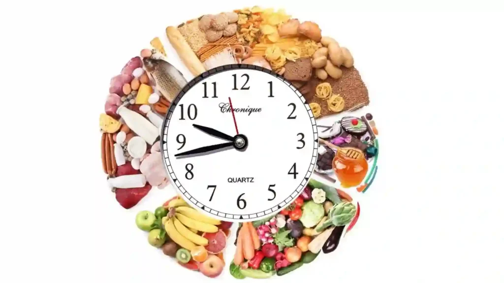 Mantener horarios de comida relativamente regulares