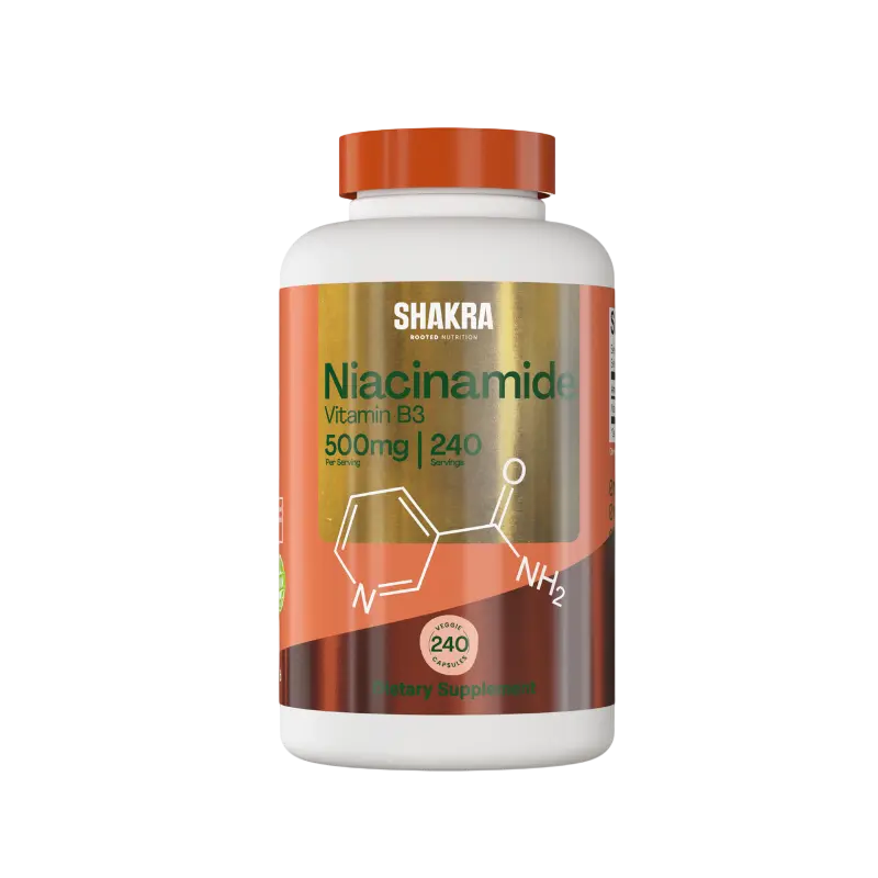Niacinamida 500mg 240 Capsulas