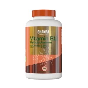 Vitamina B12 5000mcg - 240 cápsulas