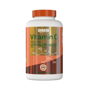Vitamina C con Zinc 1000mg - 240 Cápsulas