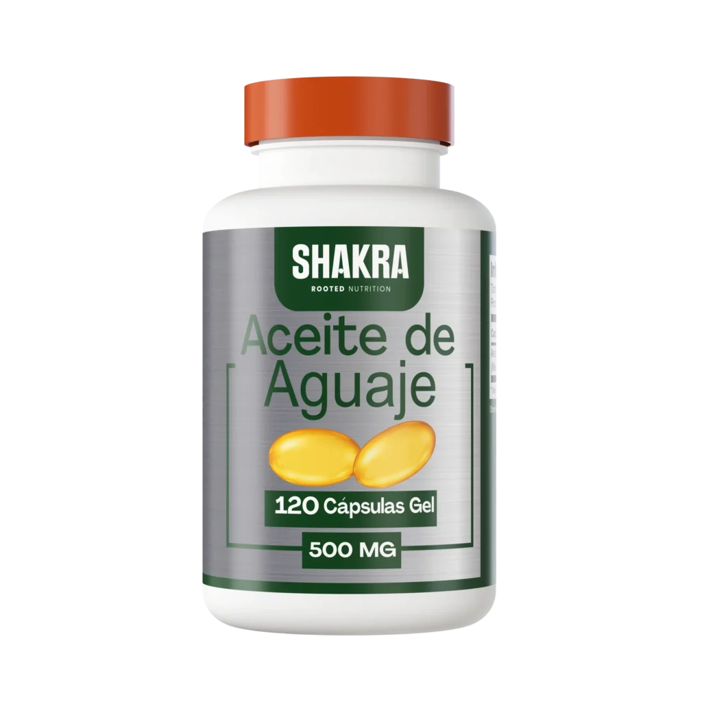 Aceite de a Aguaje 500mg 120 cápsulas blandas