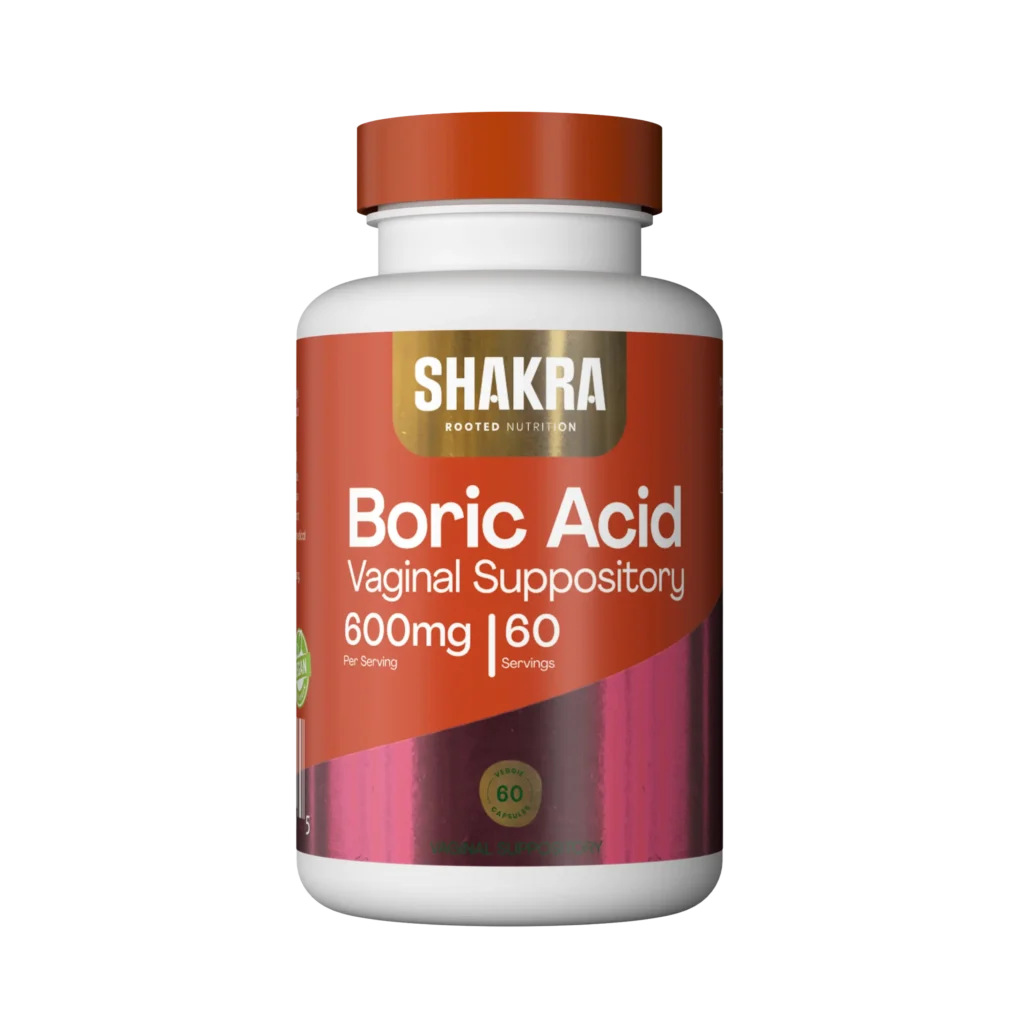 Acido borico 600mg 60 cápsulas