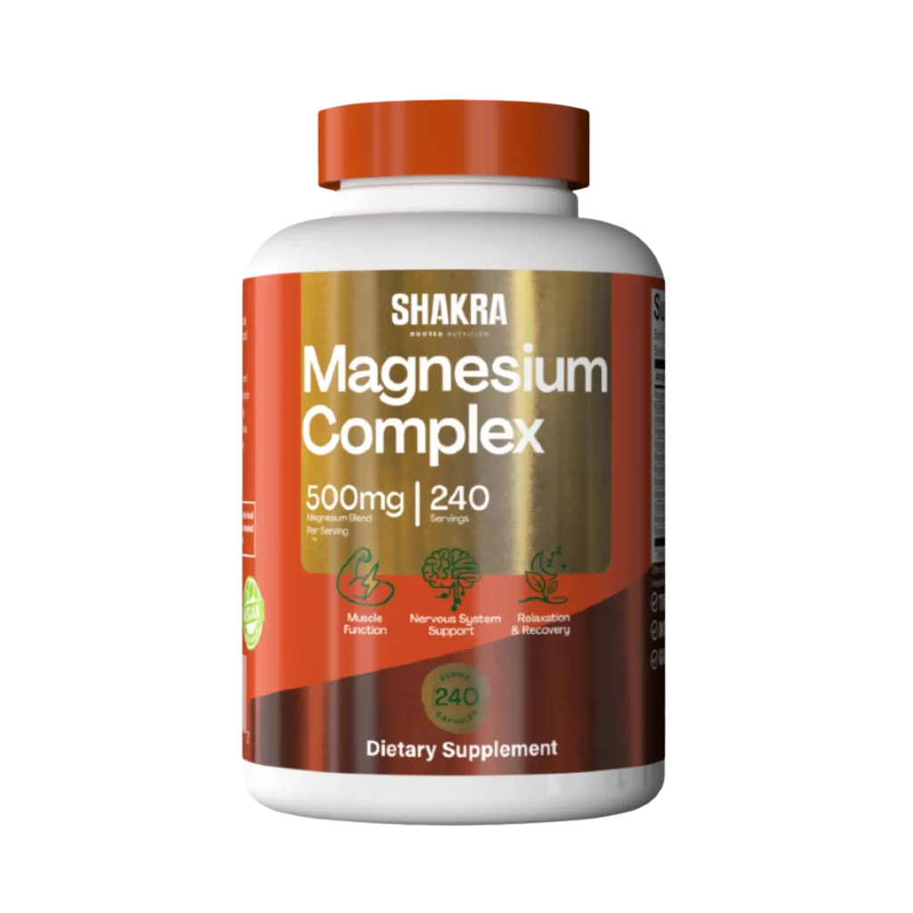 Complejo de Magnesio 500mg 240 cápsulas