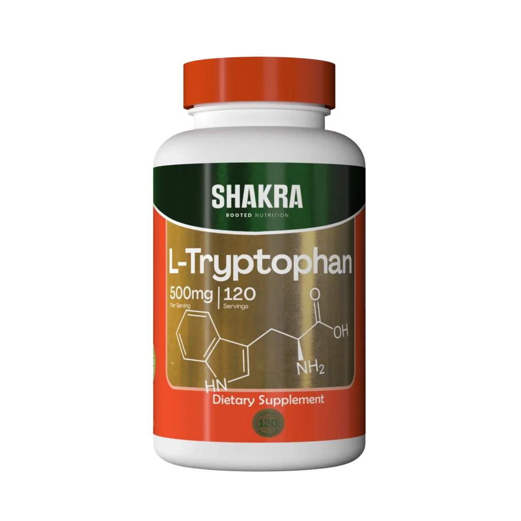 L-Triptófano 500mg 120 cápsulas