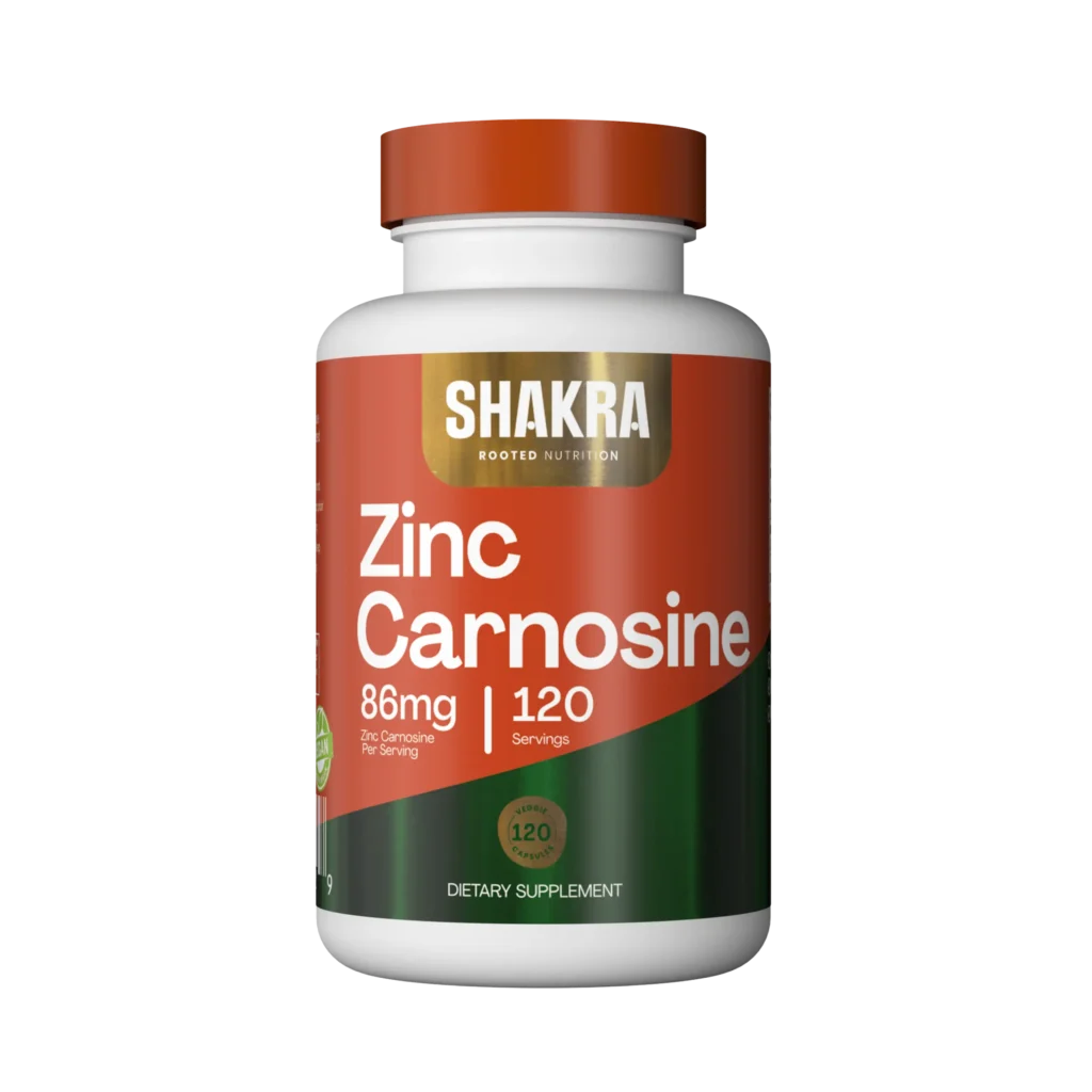 Zinc Carnosina 86mg 120 cápsulas