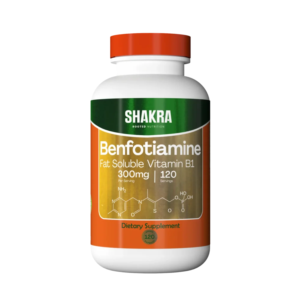 Benfotiamina 300mg - 120 cápsulas