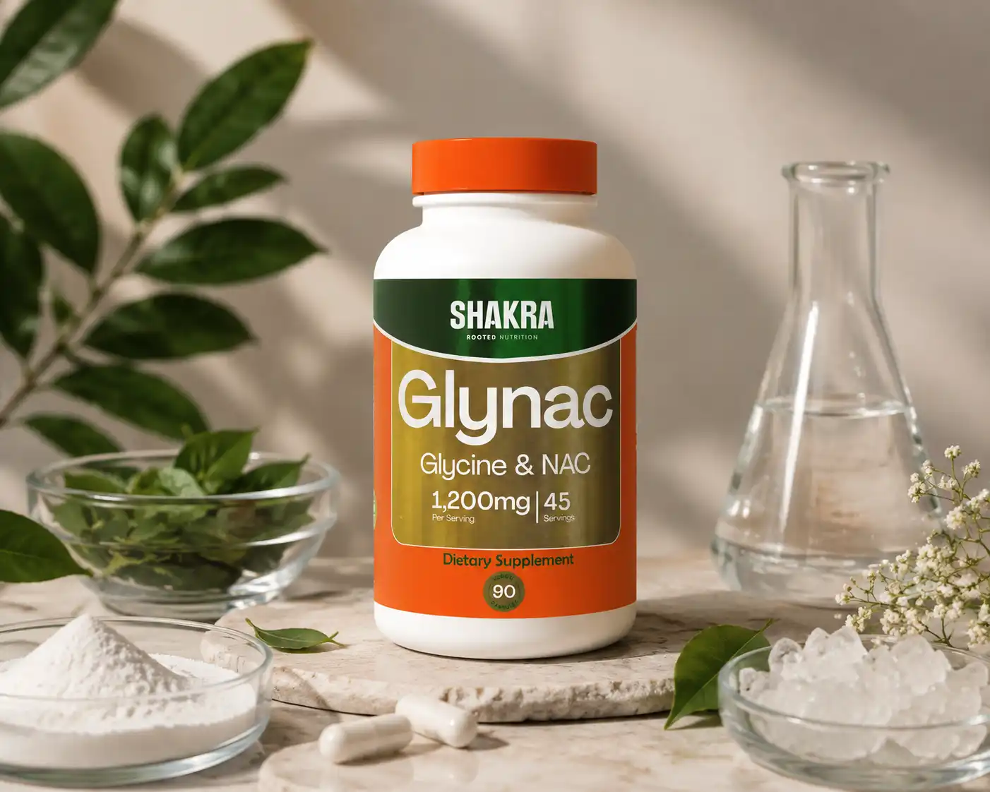 Preguntas frecuentes sobre Glynac 1200mg 90 cápsulas
