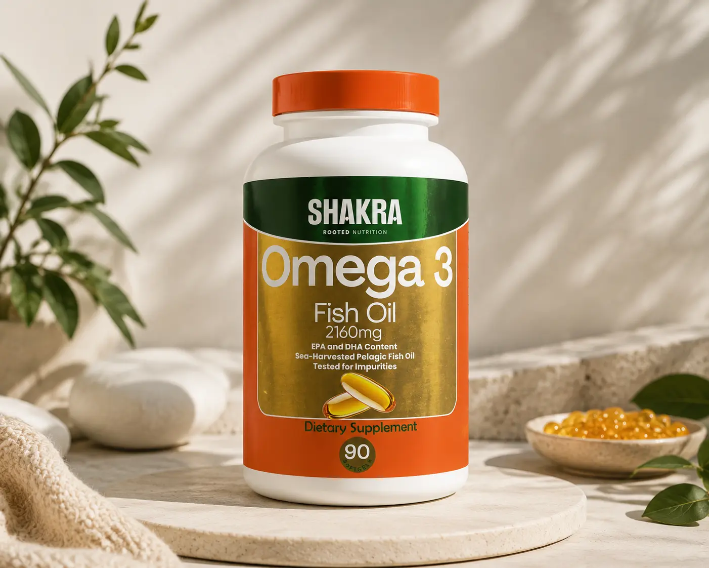 Preguntas frecuentes sobre Omega 3 Fish Oil 2160mg 90 cápsulas